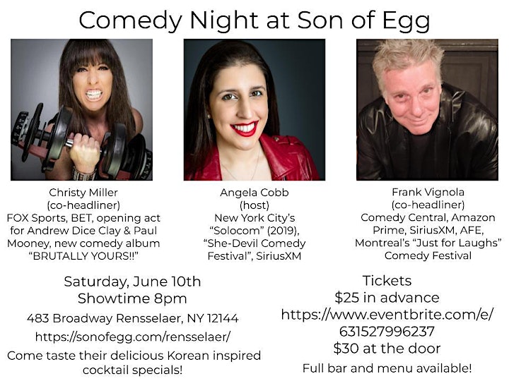 Comedy Night at Son of Egg 6 10